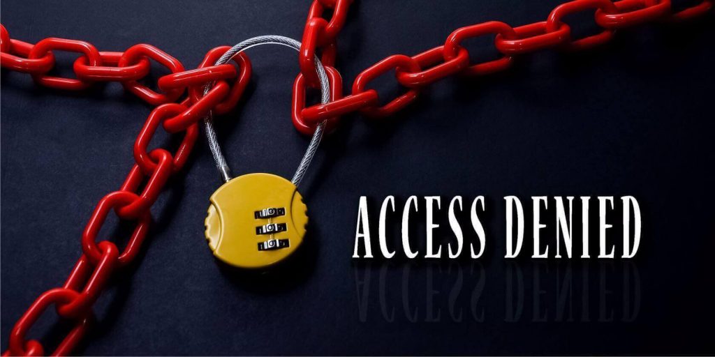 access denied
